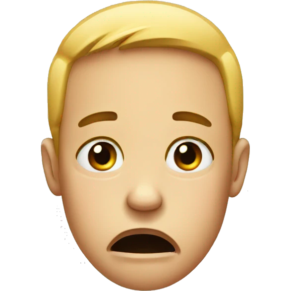 Crying face emoji