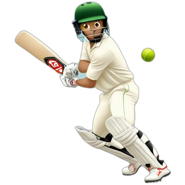 batting in cricket emoji