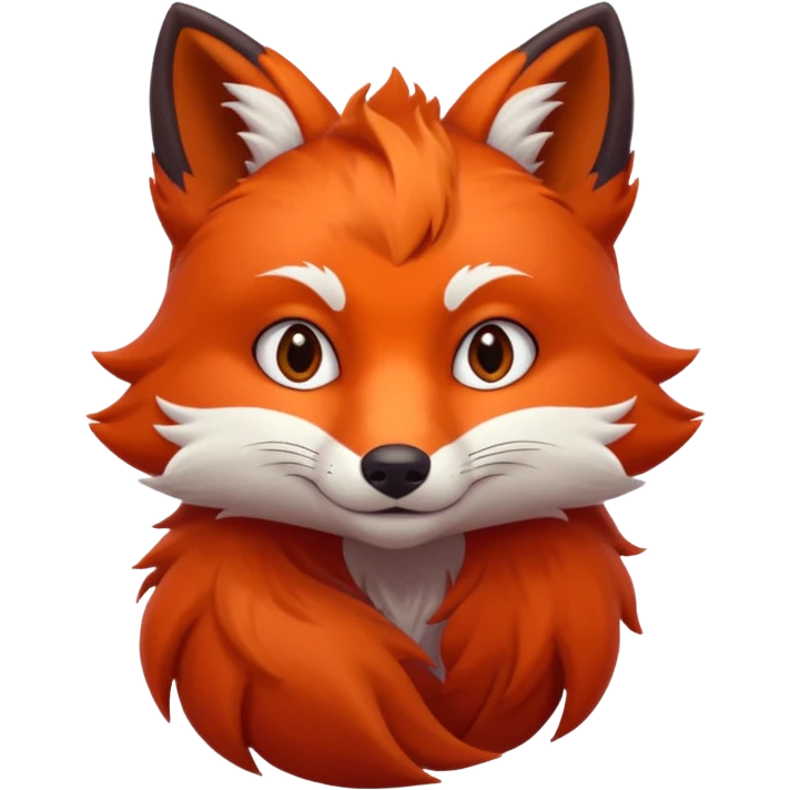 crimson brave fox emoji