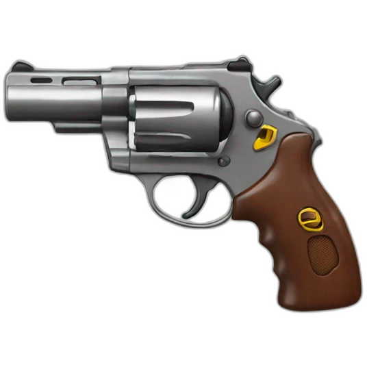 Realistic toygun emoji
