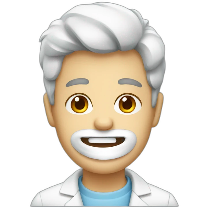 Une dentiste emoji