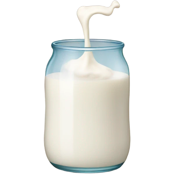 Angry milk emoji