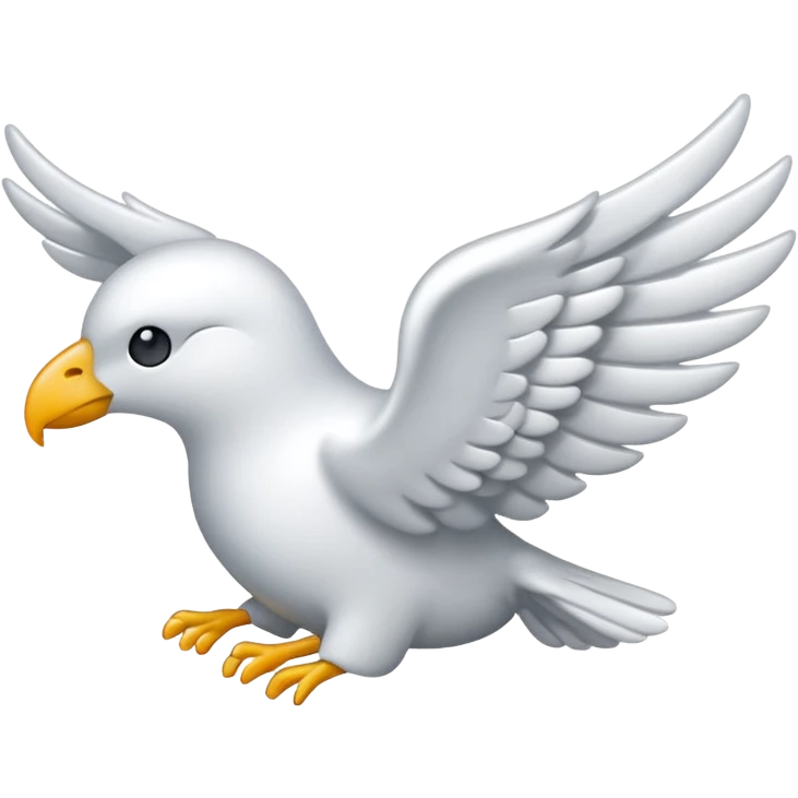 White left wing emoji emoji