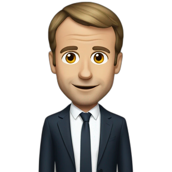 Emmanuel Macron emoji