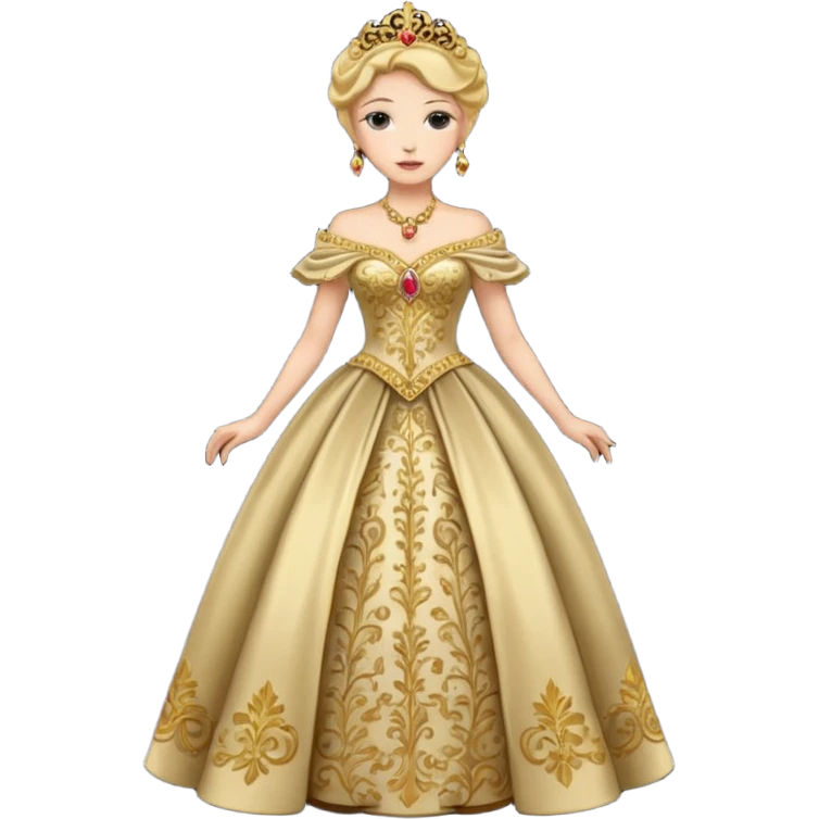 The character in Fairy Tale Beauty and the Beast, Mrs. Wardrobe emoji