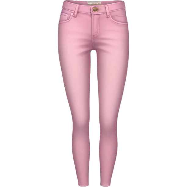 Pink skinny jeans  emoji