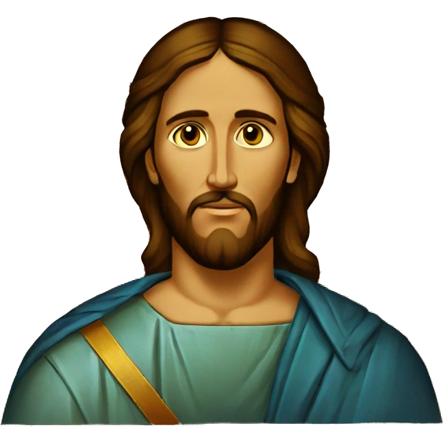 byzantine icon Jesus emoji