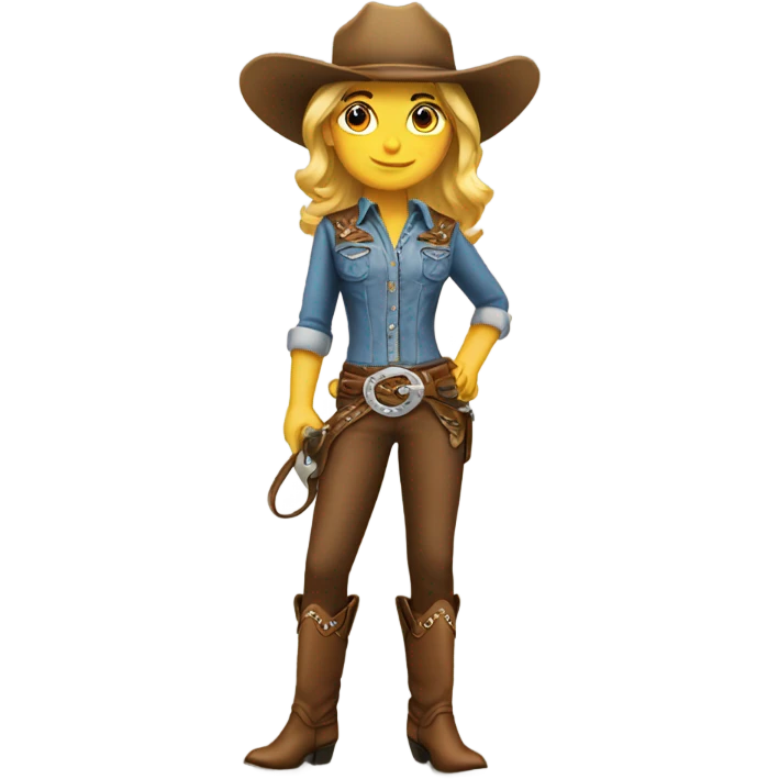 Cowgirl  emoji