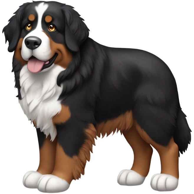 Bernese mountain dog emoji