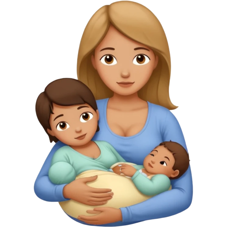 Breastfeeding in peace emoji