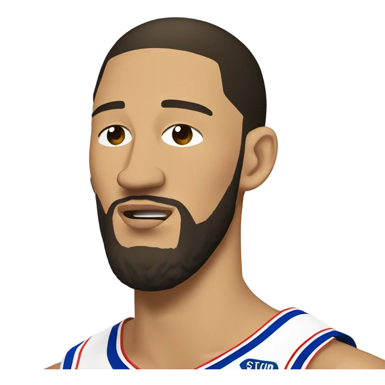 ben simmons with beard upset crying emoji