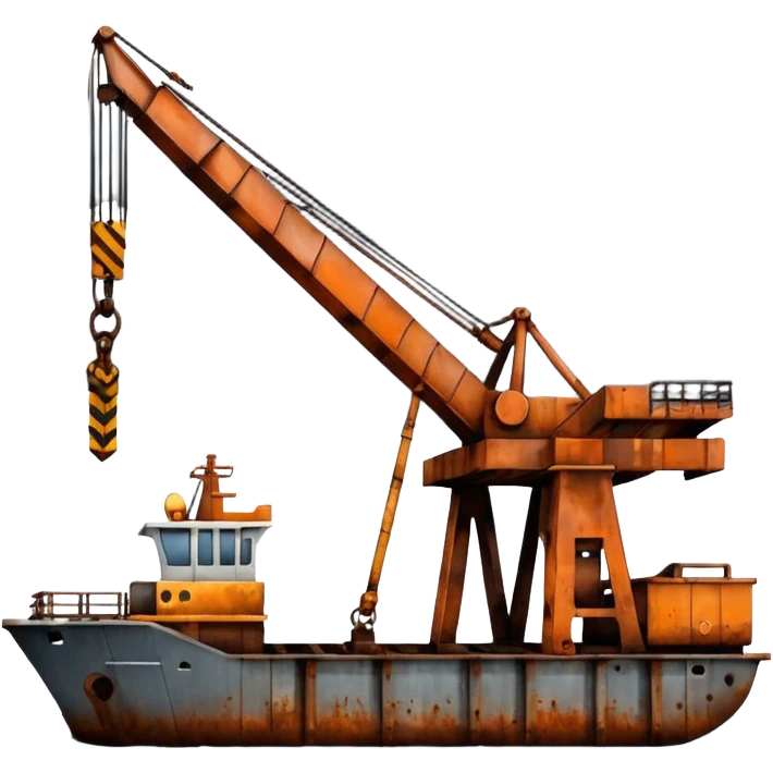 Cranes at the dock emoji