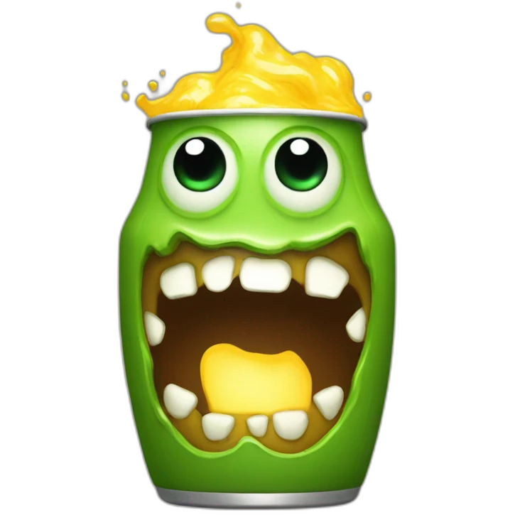Monstre energy boisson emoji
