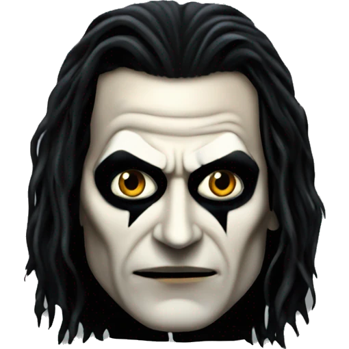 Eric Draven from the movie the crow emoji