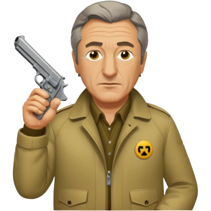 robert de niro dressed as taxi driver emoji