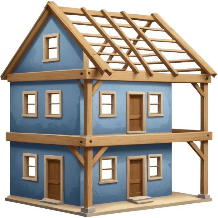 casa en contrucion  emoji