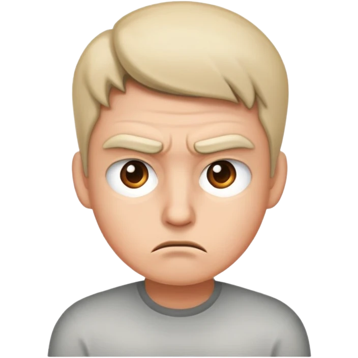 Annoyed emoji