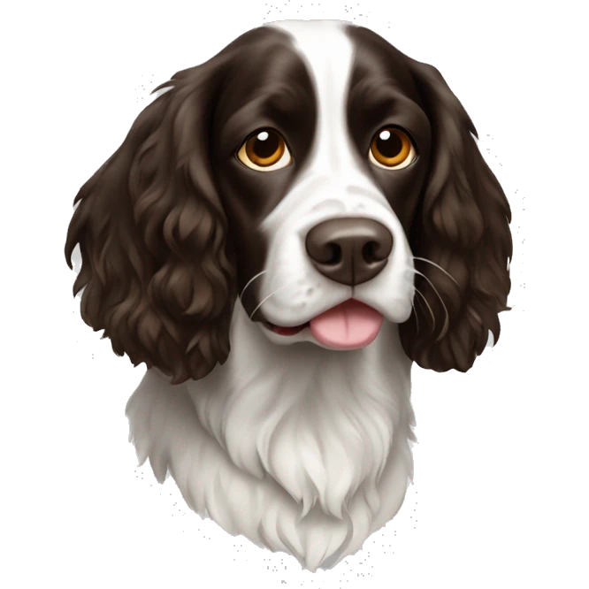 English springer spaniel emoji