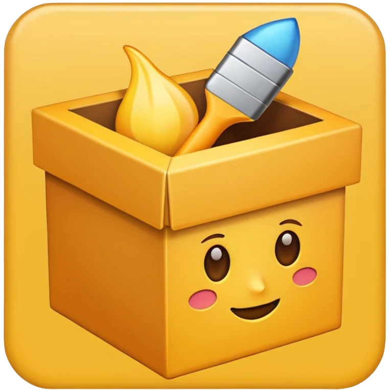 box for creativity emoji