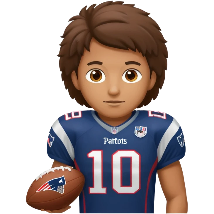  patriots player number 10 emoji