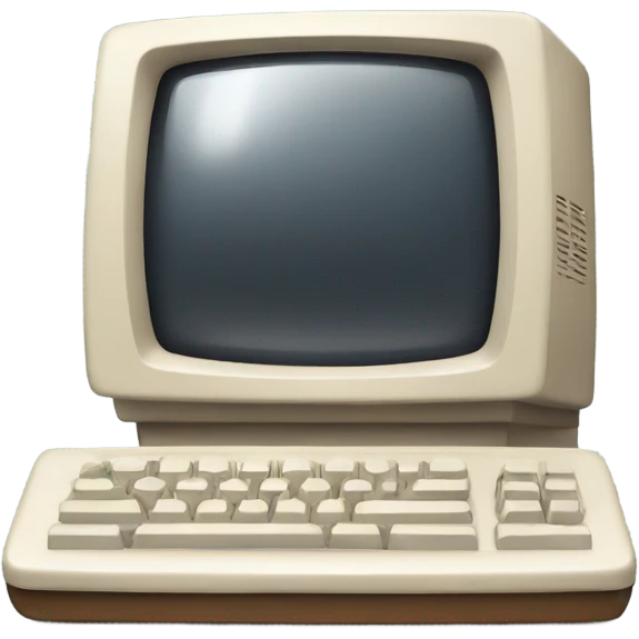 retro computer emoji