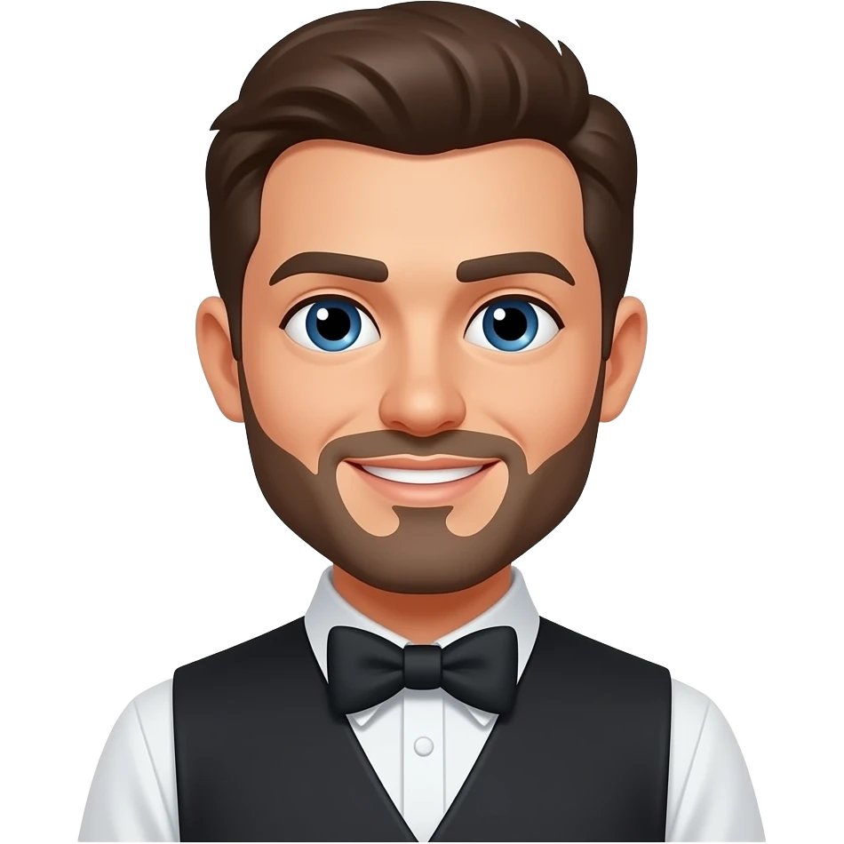 quiero un emoji de mesero emoji