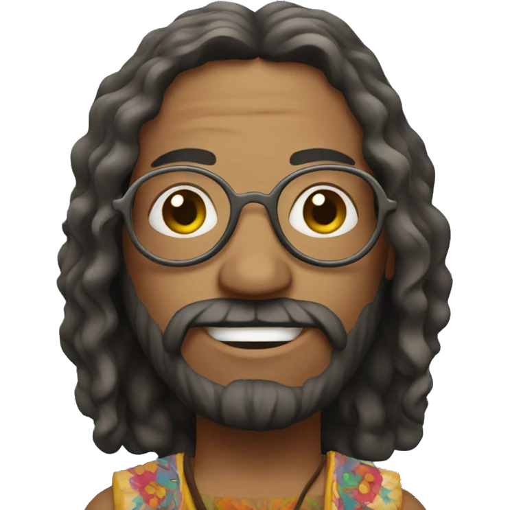 hippie emoji