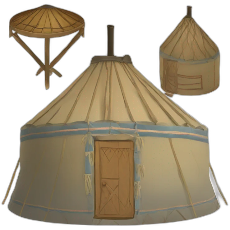kyrgyz yurt emoji