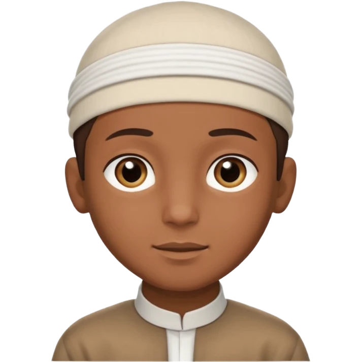 Erkek musluman cocuk emoji