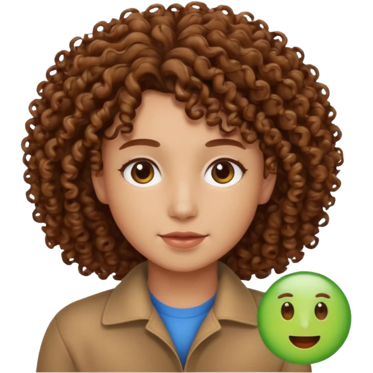 Curling my hair emoji