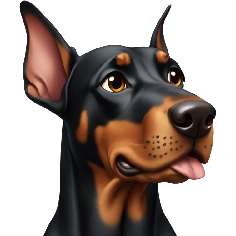 Doberman dog  emoji