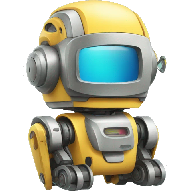 beach robot emoji