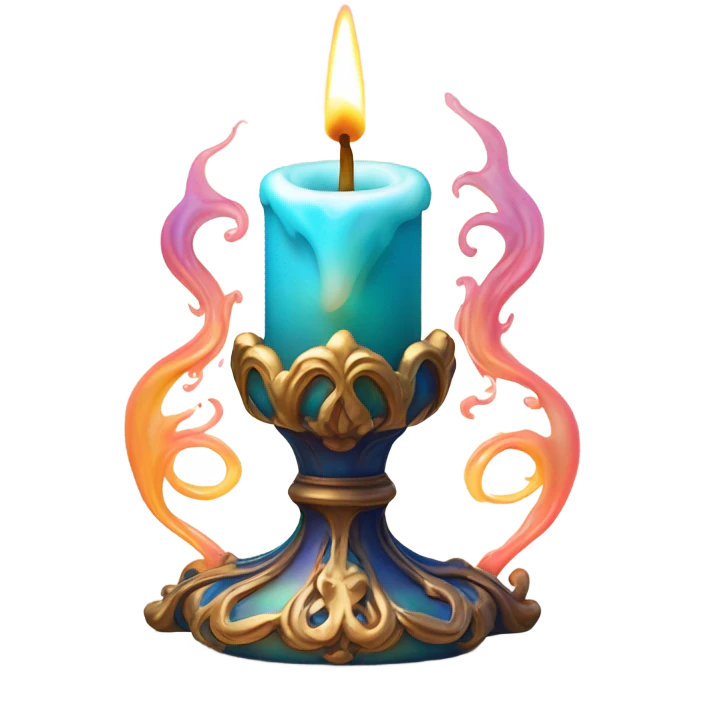 Magic candle  emoji