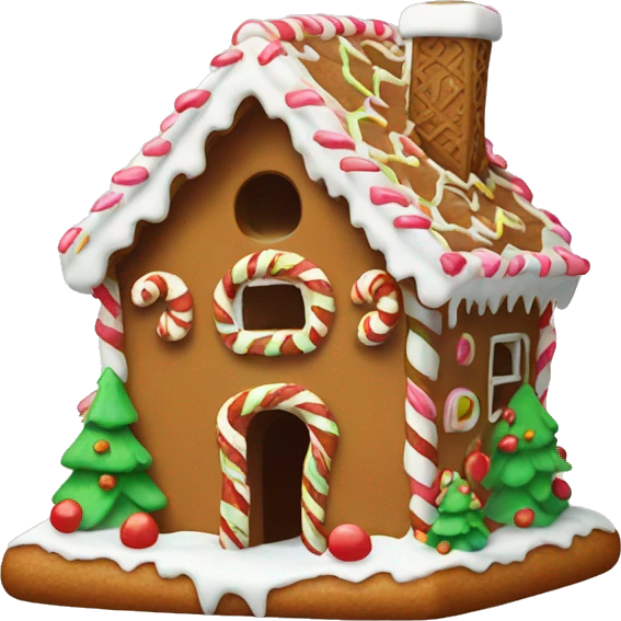 Gingerbread house  emoji