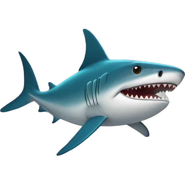 Tiburón malo emoji