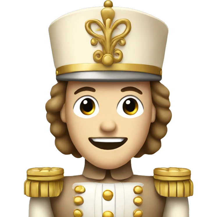 Beige nutcracker emoji