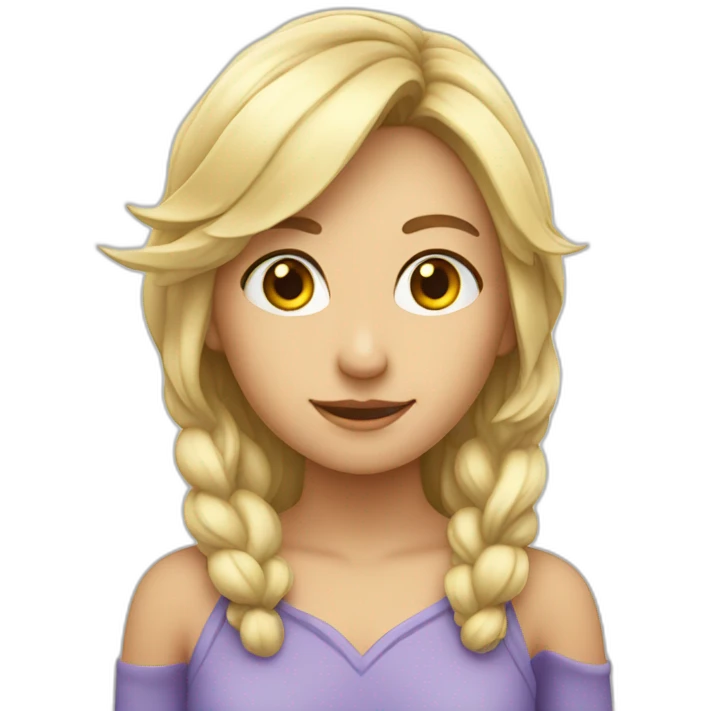 Un personnage de fée avec des ailes emoji