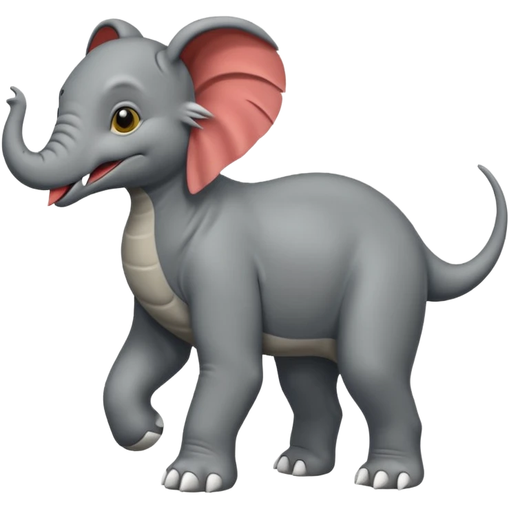 Utahraptor + Dog + Elephant = emoji