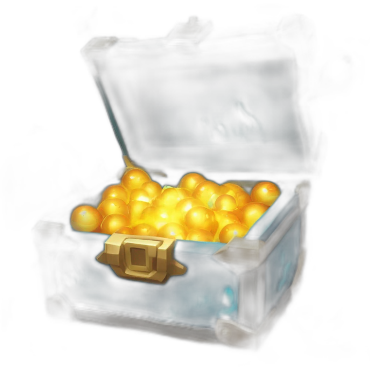 Pokemon Game LootCase Color Blue Fire Flame Rich Treasure Legendary Epic Pokeballs and Pokemons Inside this have Shiny Glow emoji