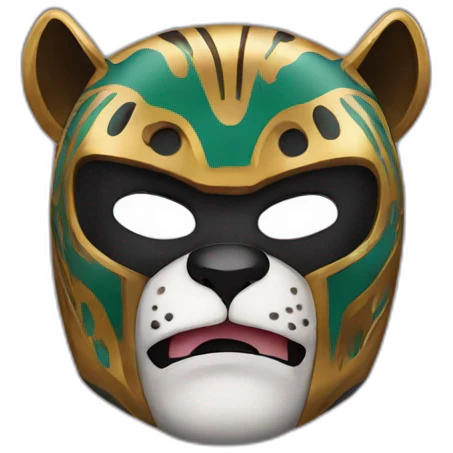 Jaguar luchador emoji