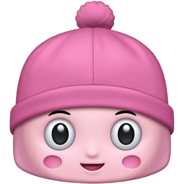 gorro egresado color rosa emoji