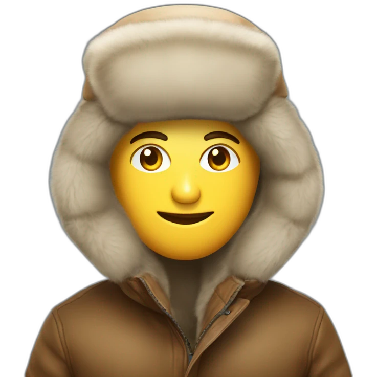 Russia ushanka-hat emoji