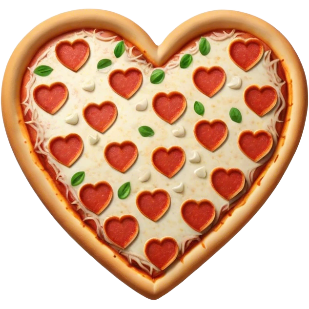 heart pizza emoji