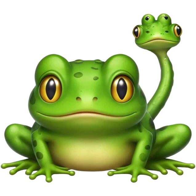 CAT LIKE A FROG MEME emoji