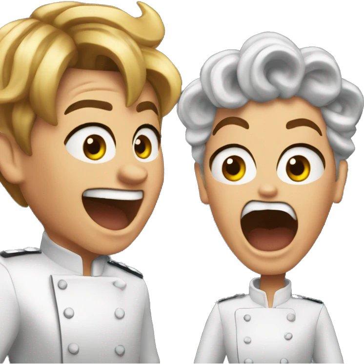 Beyoncé yelling directly at Gordon Ramsey emoji