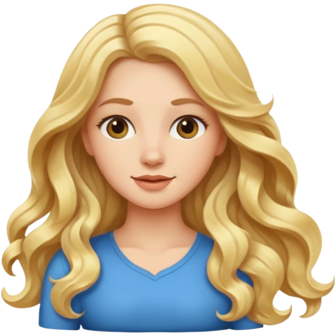 Slim thick white girl emoji