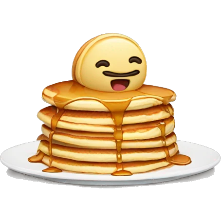 Pancake people emoji