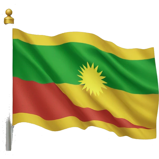 Kurdish flag emoji
