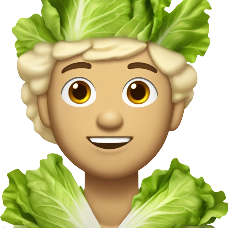 Cesar salad with chicken and Cesar dressing  emoji