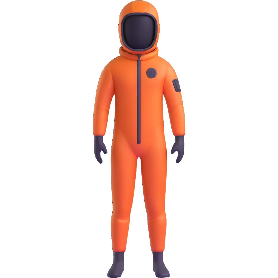 person in a stillsuit from Dune emoji